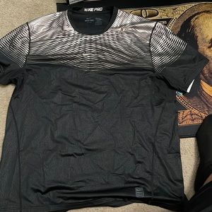 Nike Pro gold wing body suit